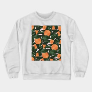 Orange Garden Crewneck Sweatshirt